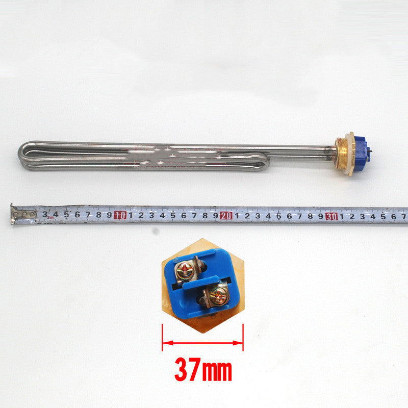 Water heater heating pipe rod