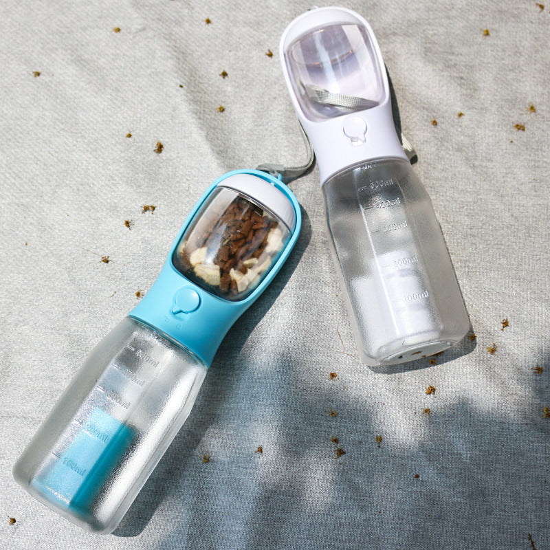 Portable Cat Dog Water Bottle Feeder