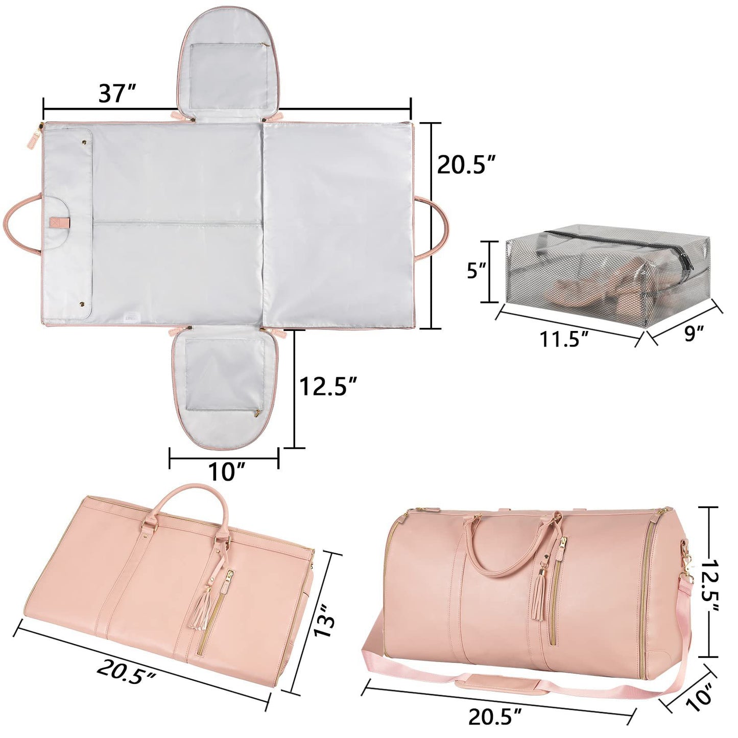 JetSet Expandable Travel Duffle Bag