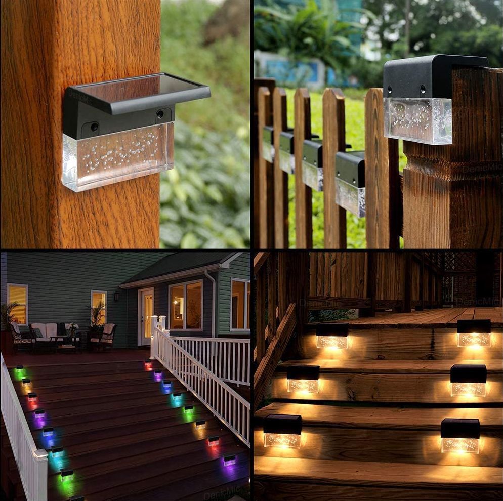Fancy Solared Powered Fence Lights