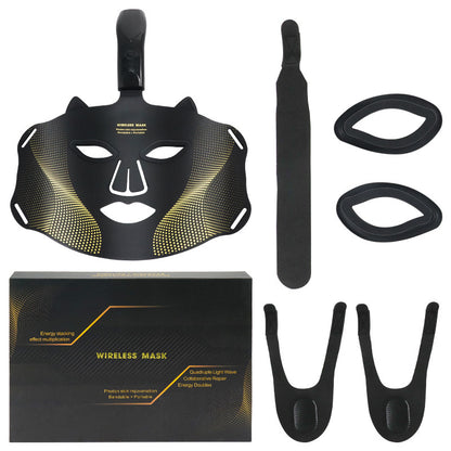 Red Blu-ray Silicone Beauty Apparatus Home Face