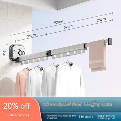 Aluminum Retractable Drying Rack