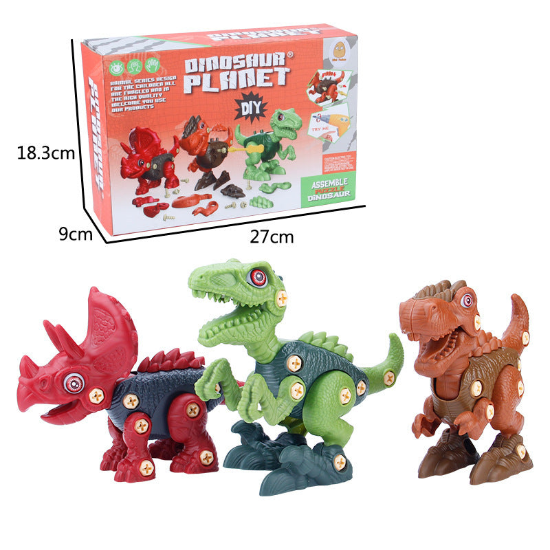 3 In 1 DIY Dinosaur Disassembly Toy